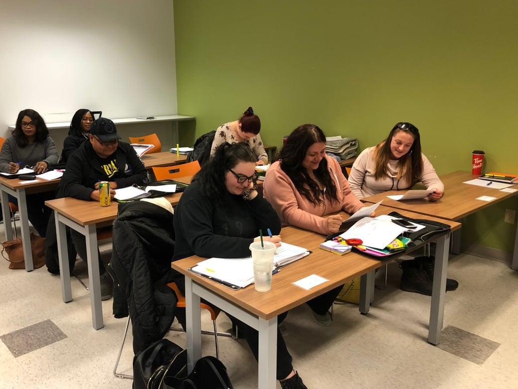 CSW classroom and students Winnipeg revised
