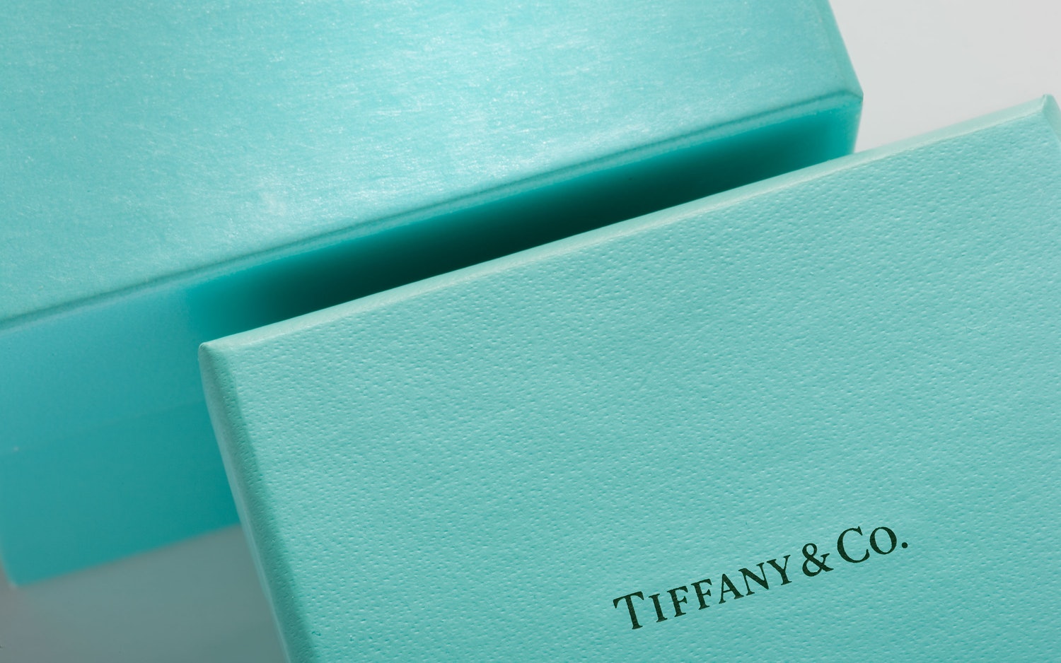 Tiffany logo and packaging