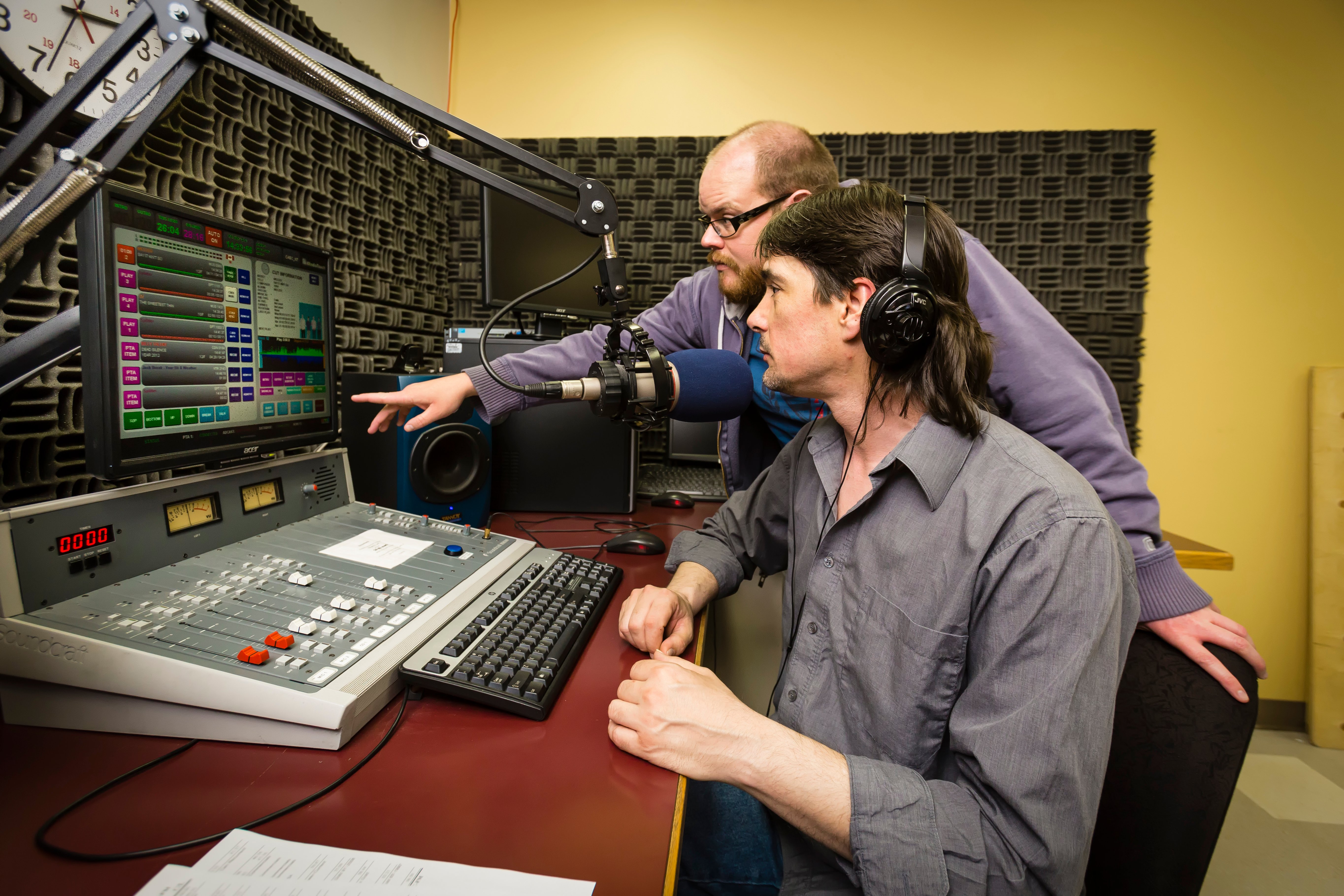 Winnipeg broadcasting setup