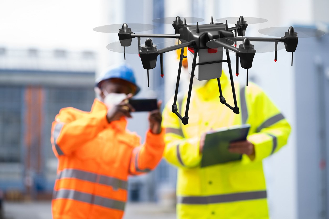 Drone used in construction