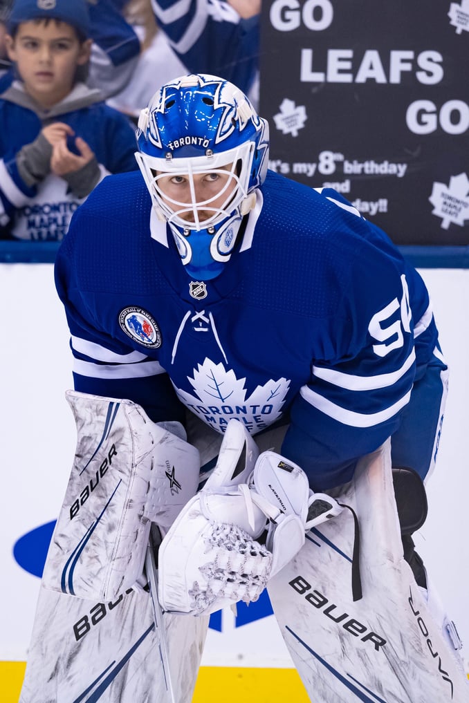 leafs goalie