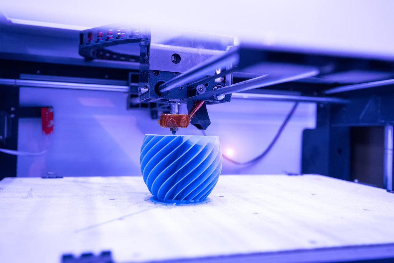 Imprimante 3D en fonctionnement