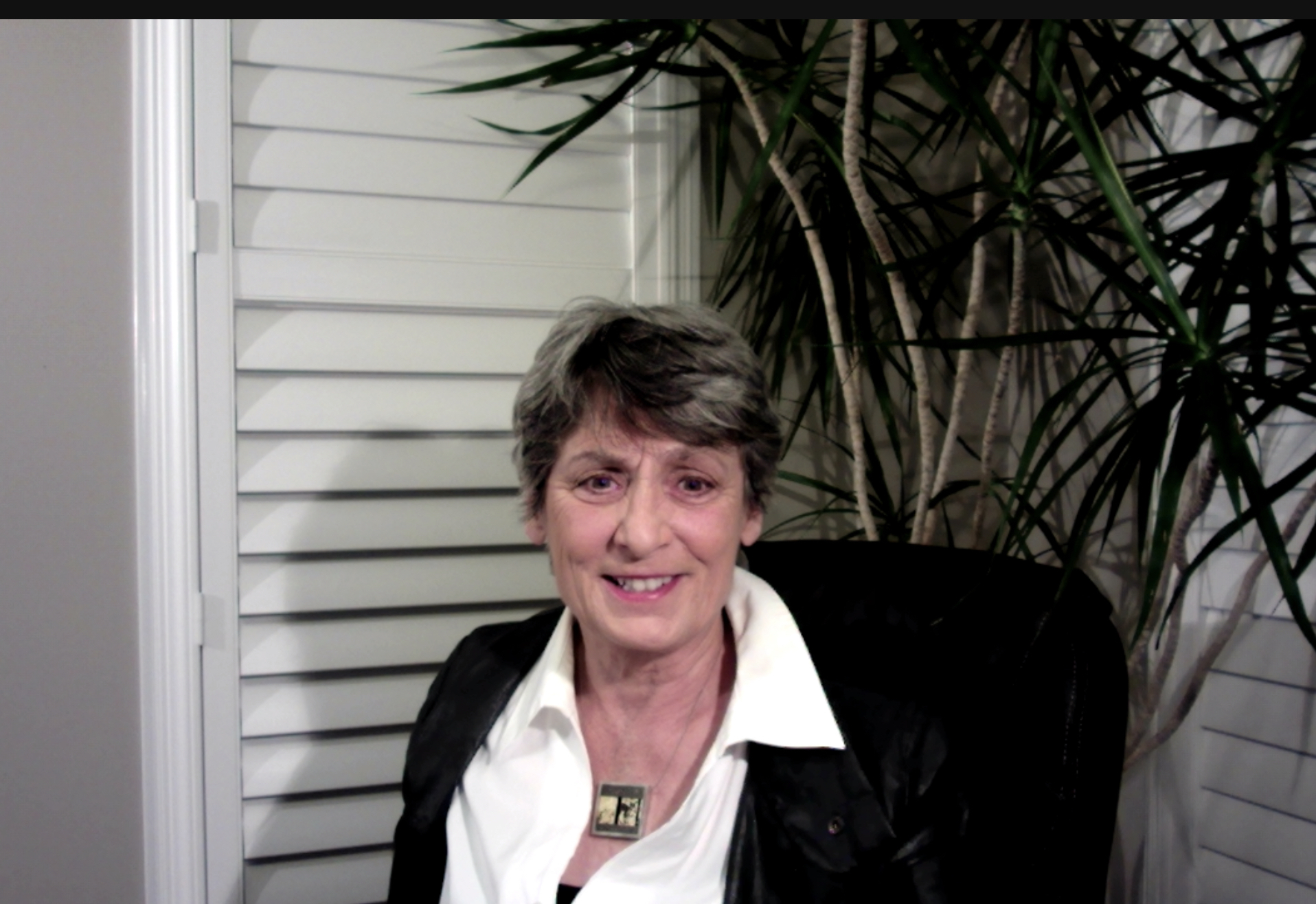 Mediation instructor Mary Joseph